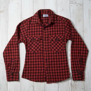 Levi's Red and Black Plaid Men's Shirt